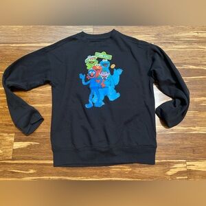 Sesame Street Black Sweater for boys